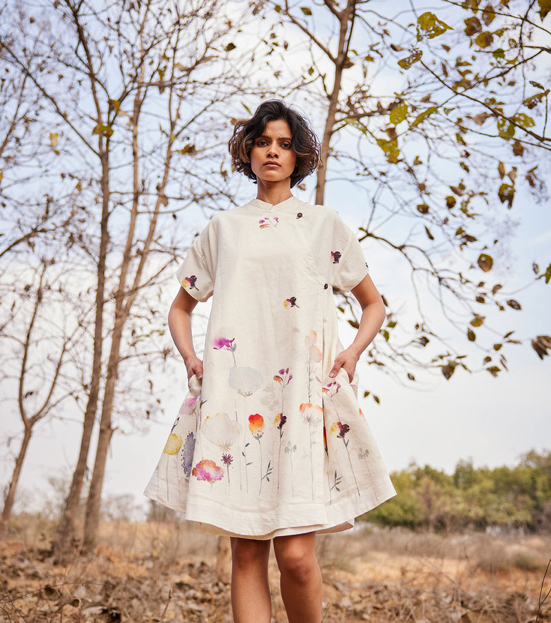 Hortensia cotton by Khara Kapas in white for women Worldwide