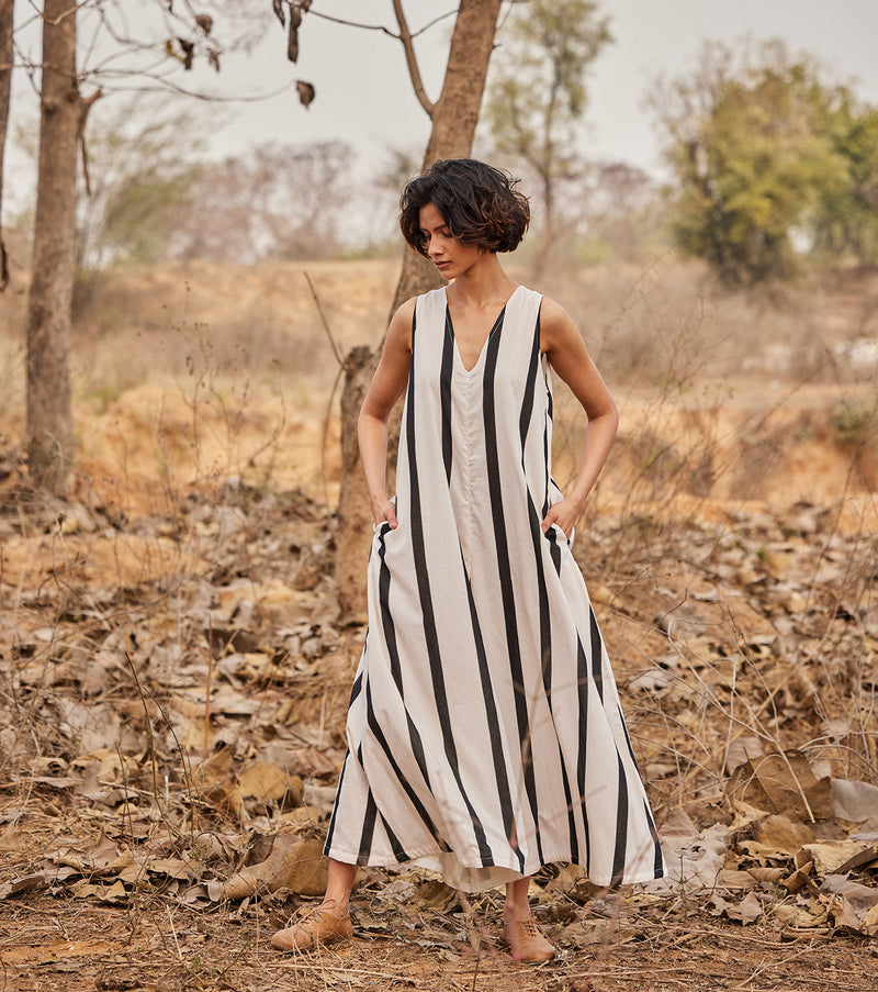 Patio Jumpsuit cotton by Khara Kapas in white for women Worldwide