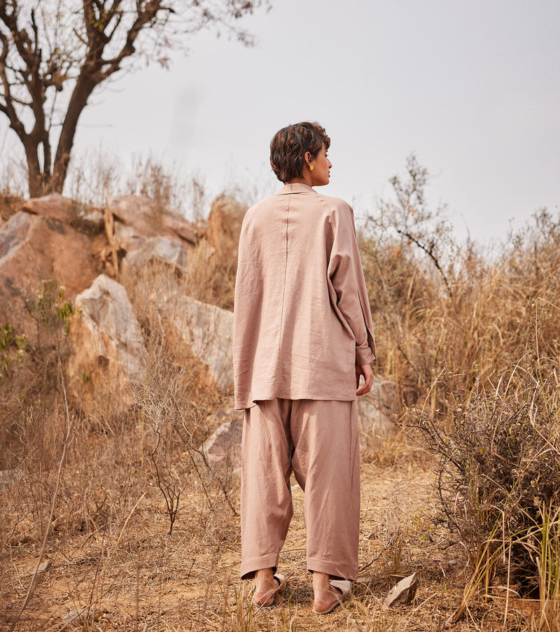 Dune Salwar pants by Khara Kapas in brown for women Worldwide