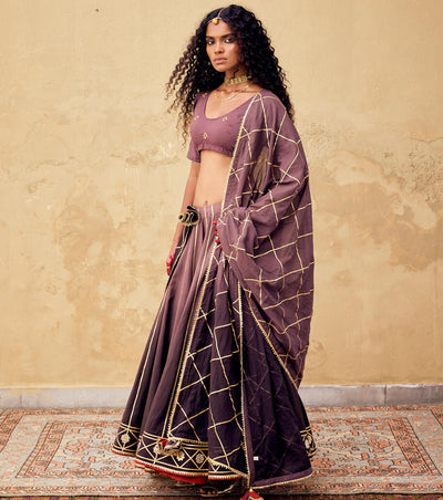 Saanjh Ghagra set with Dupatta