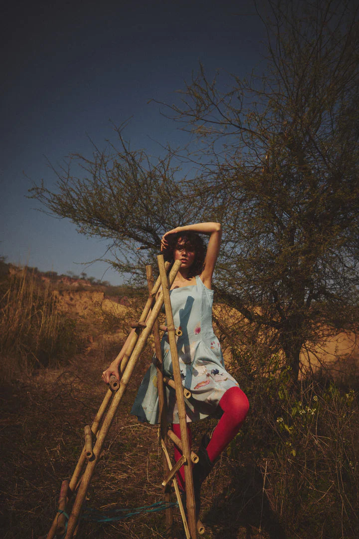 Wild and free by Khara Kapas in blue for women Worldwide