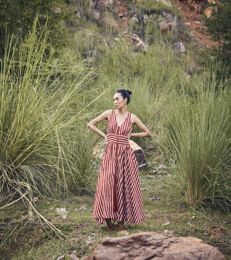 Chasing Guidelines Dress Dress by Khara Kapas for women Worldwide