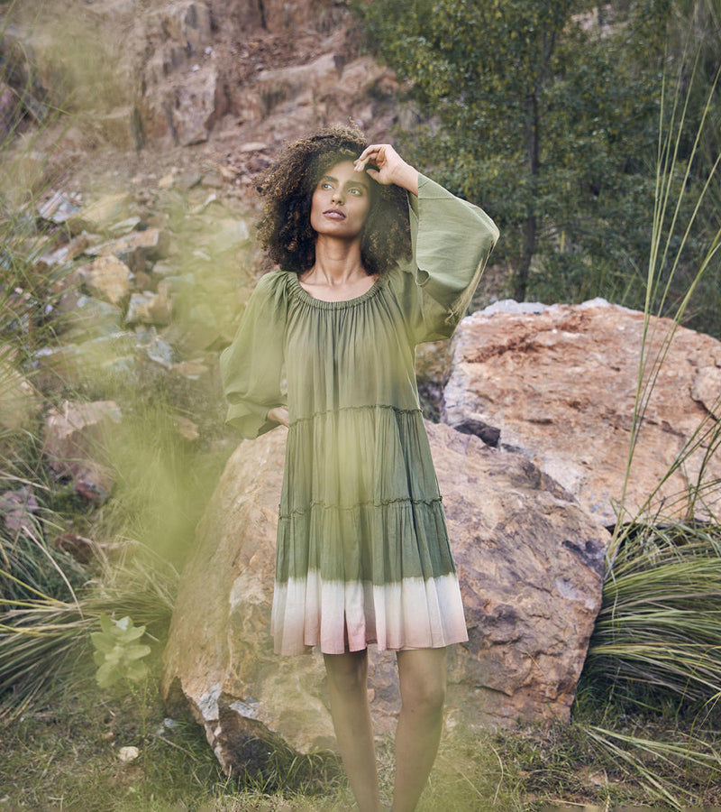 Afar Times Dress Dress by Khara Kapas for women Worldwide