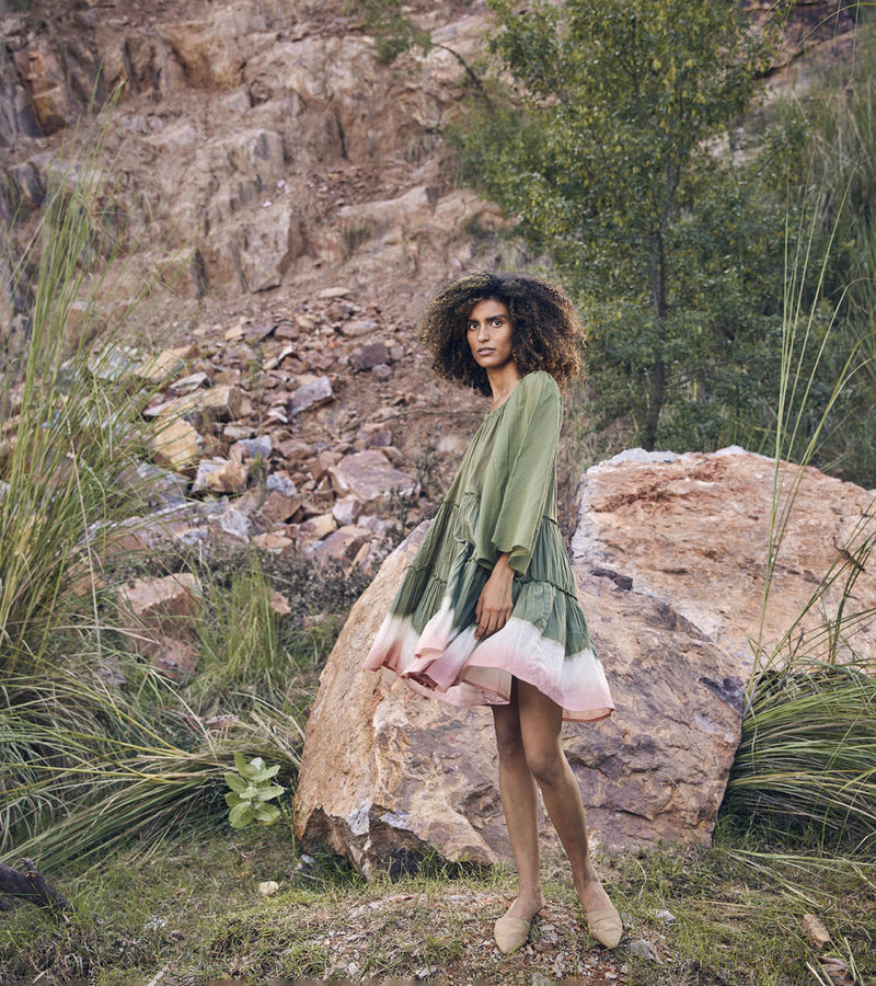 Afar Times Dress Dress by Khara Kapas for women Worldwide