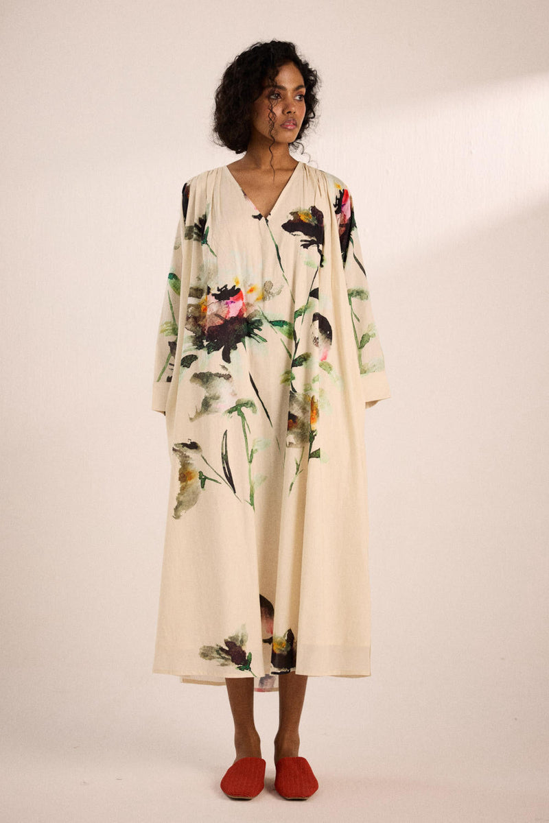 Island breeze by Khara Kapas in white for women Worldwide