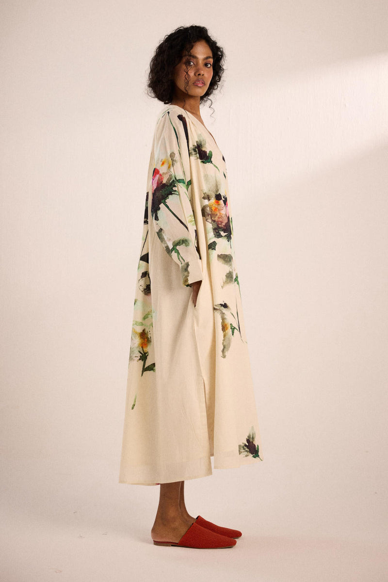 Island breeze by Khara Kapas in white for women Worldwide