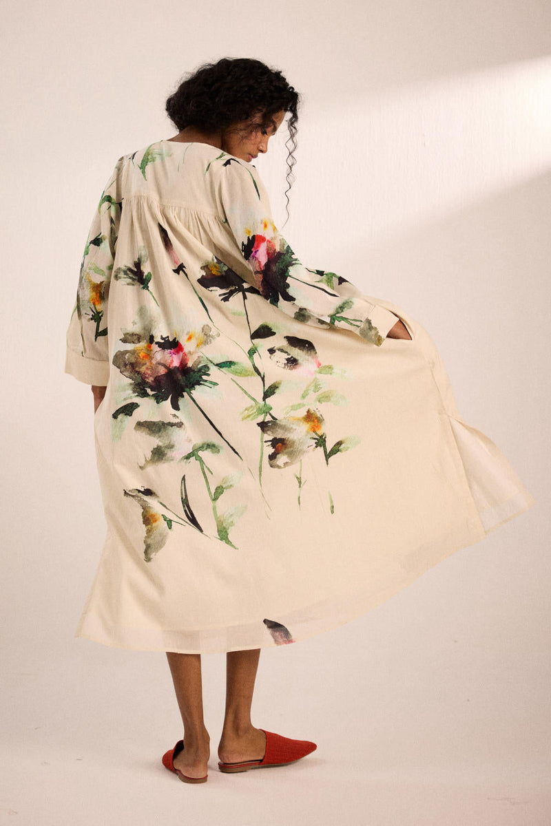 Island breeze by Khara Kapas in white for women Worldwide