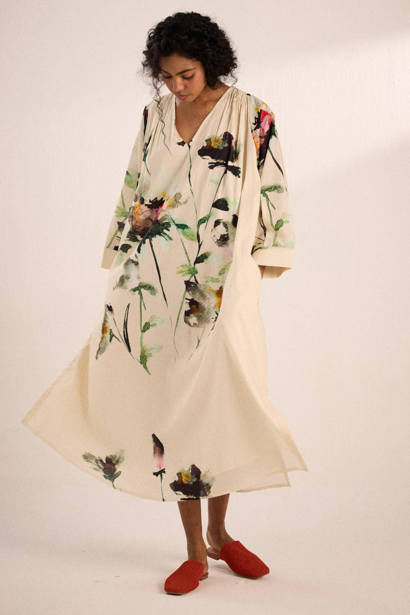 Island breeze by Khara Kapas in white for women Worldwide
