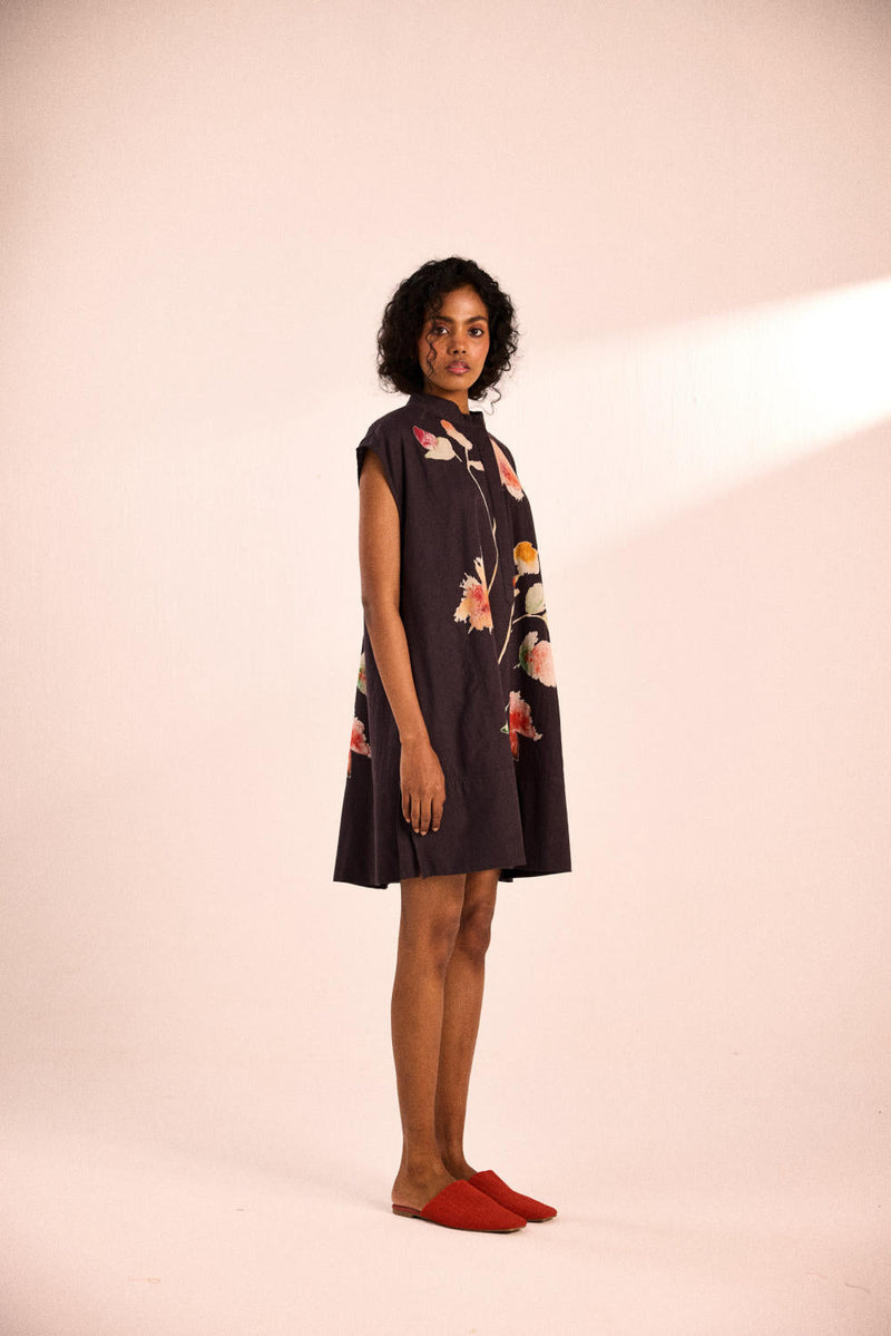 Gabriel dress by Khara Kapas in black for women Worldwide