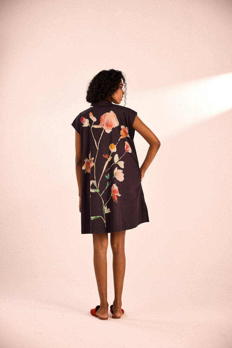 Gabriel dress by Khara Kapas in black for women Worldwide