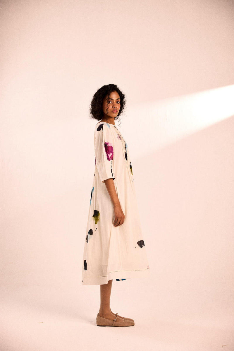 Alabaster dress by Khara Kapas in white for women Worldwide