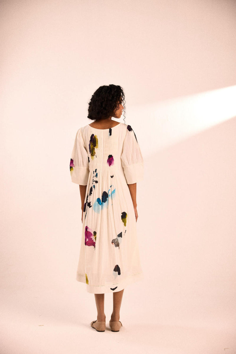 Alabaster dress by Khara Kapas in white for women Worldwide