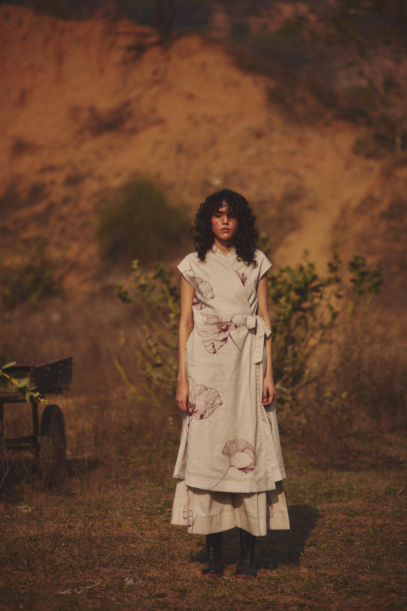 Peony Co-ord set by Khara Kapas for women Worldwide