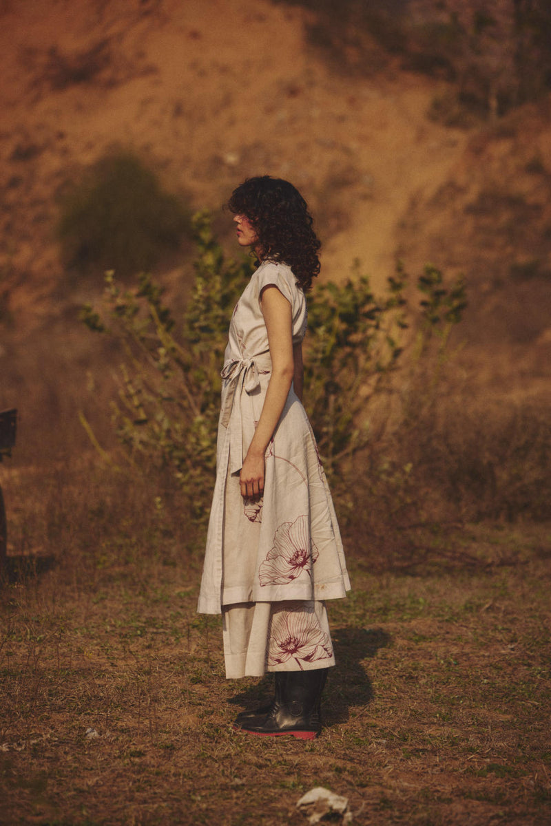 Peony Co-ord set by Khara Kapas for women Worldwide