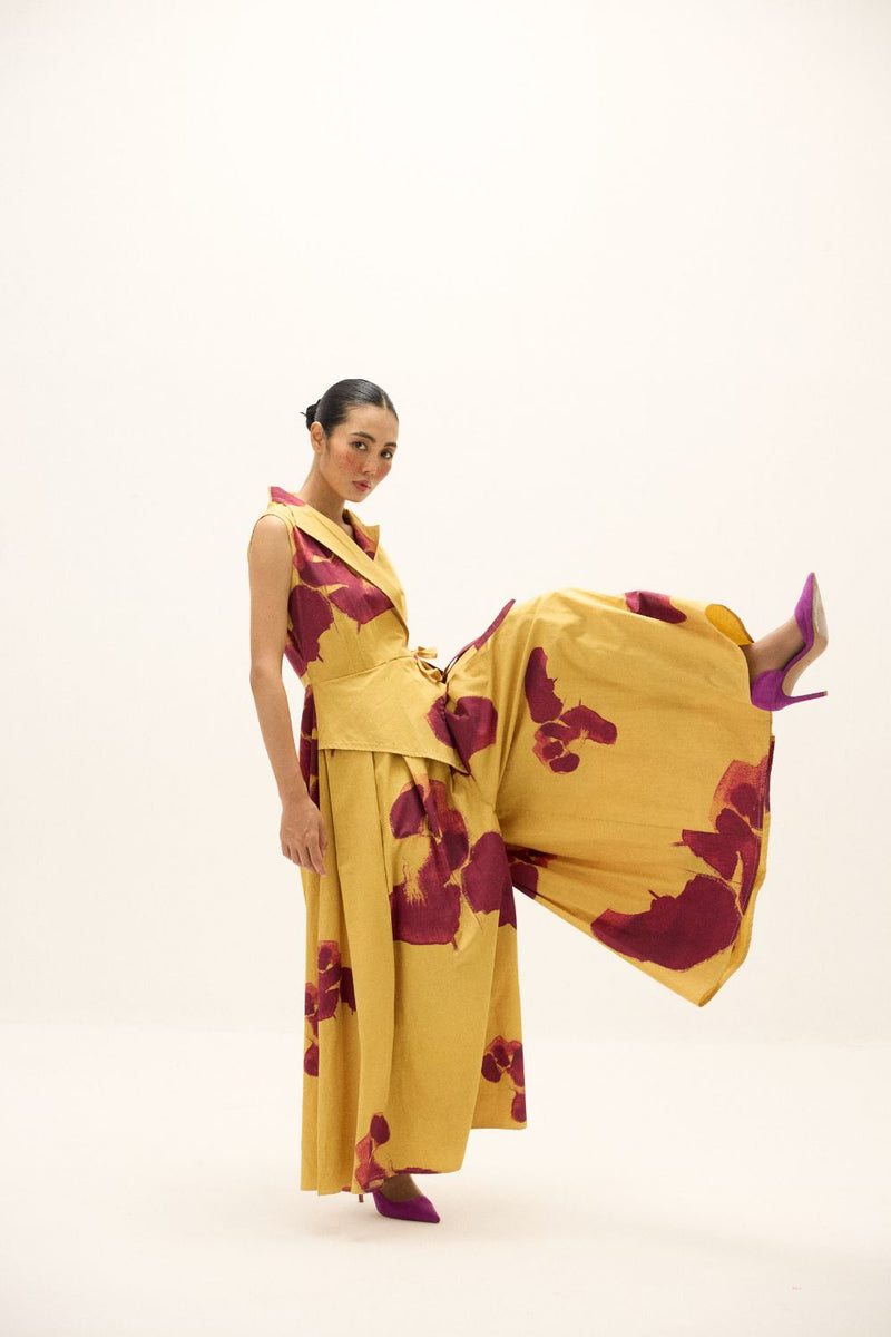 Como Jumpsuit poplin by Khara Kapas in multi for women Worldwide