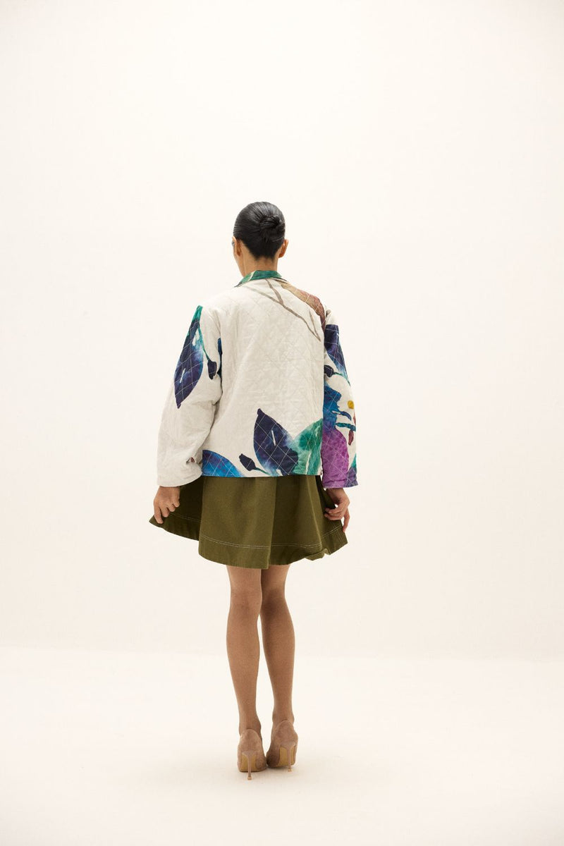 Pangong Jacket mul by Khara Kapas in multi for women Worldwide