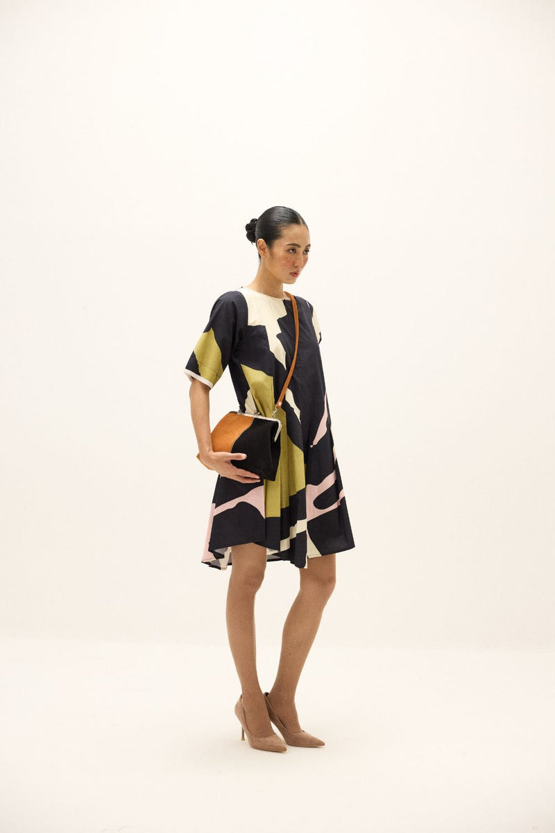 Faylen Dress poplin by Khara Kapas in multi for women Worldwide