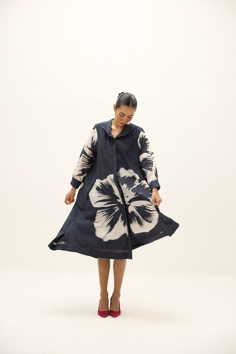 Lioris Shirt Dress mul by Khara Kapas in multi for women Worldwide