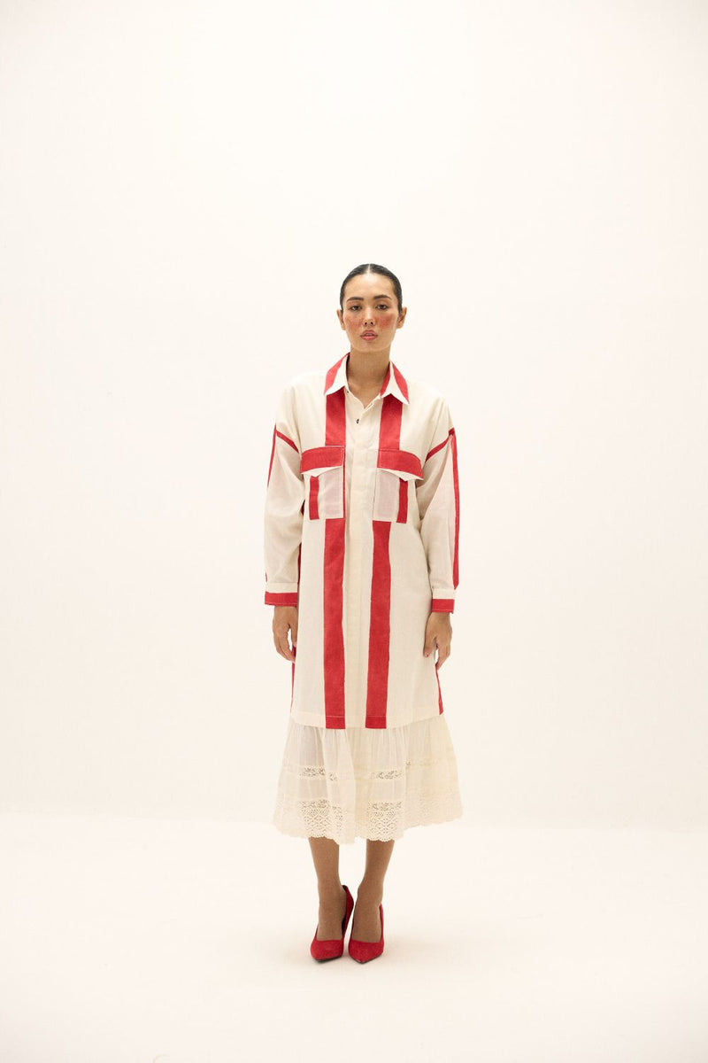 Sylvia Dress mul by Khara Kapas in multi for women Worldwide