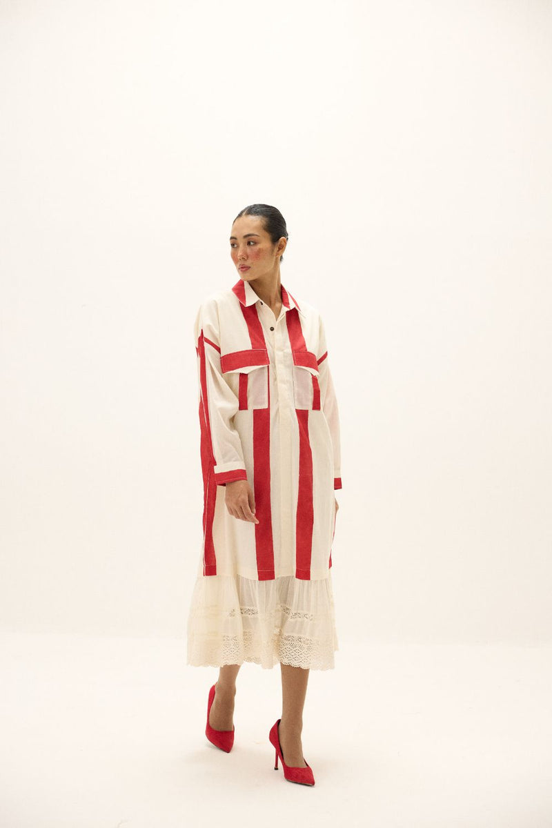 Sylvia Dress mul by Khara Kapas in multi for women Worldwide