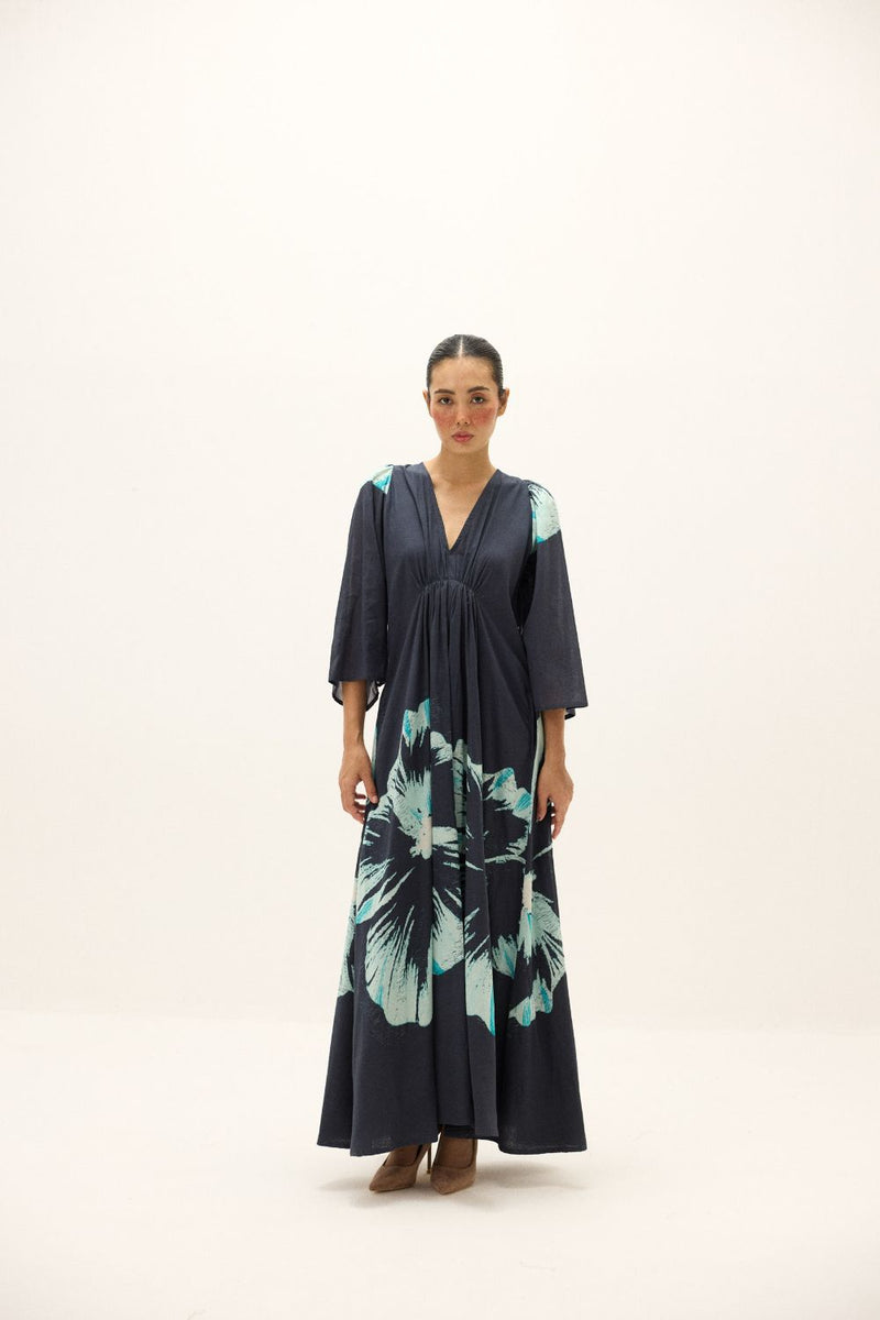 Celestine Dress mul by Khara Kapas in multi for women Worldwide