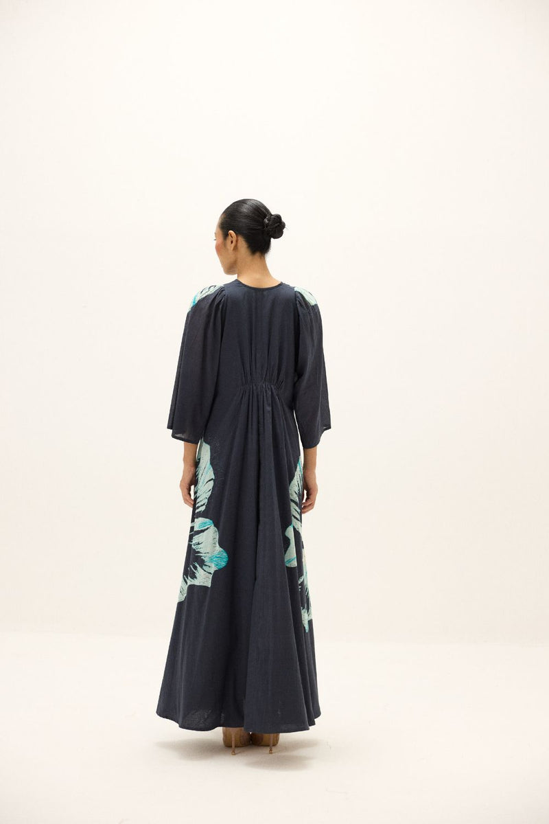 Celestine Dress mul by Khara Kapas in multi for women Worldwide
