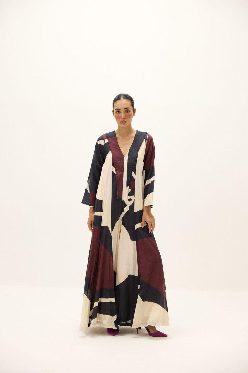 Ella Jumpsuit mul by Khara Kapas in multi for women Worldwide