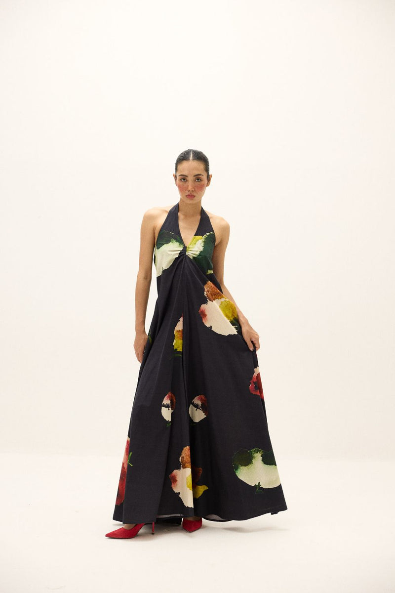 Petalfall Jumpsuit poplin by Khara Kapas in multi for women Worldwide