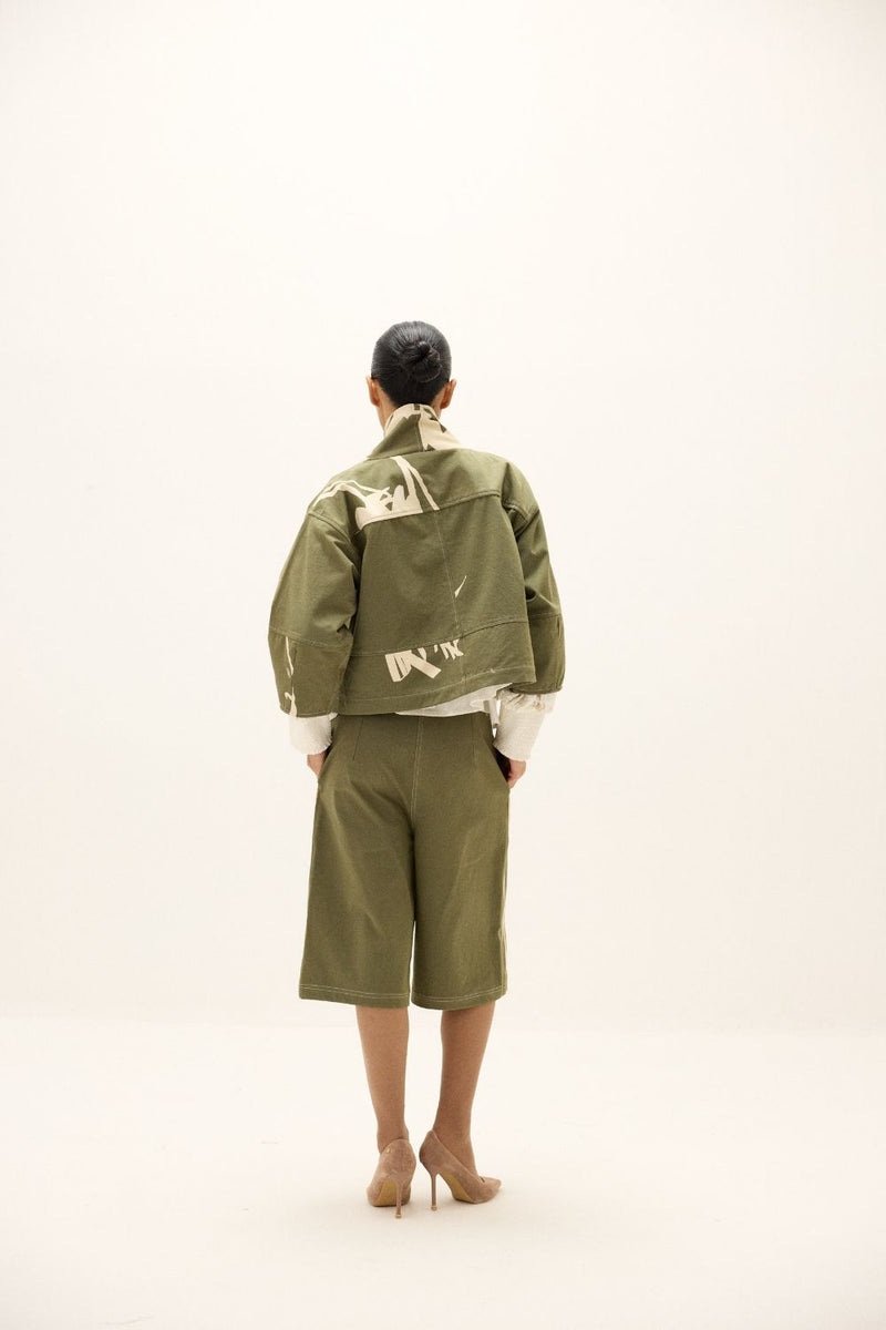 Fennel Culottes mul by Khara Kapas in multi for women Worldwide