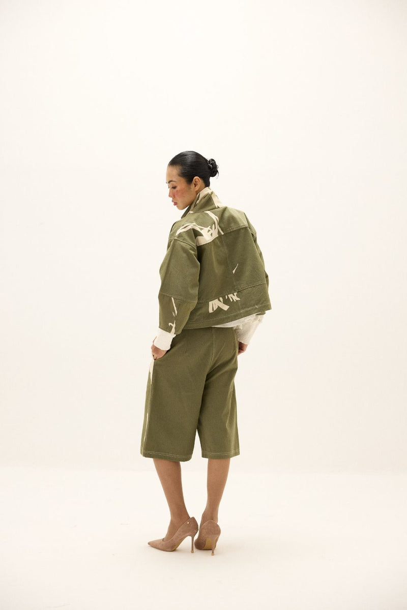 Fennel Culottes mul by Khara Kapas in multi for women Worldwide
