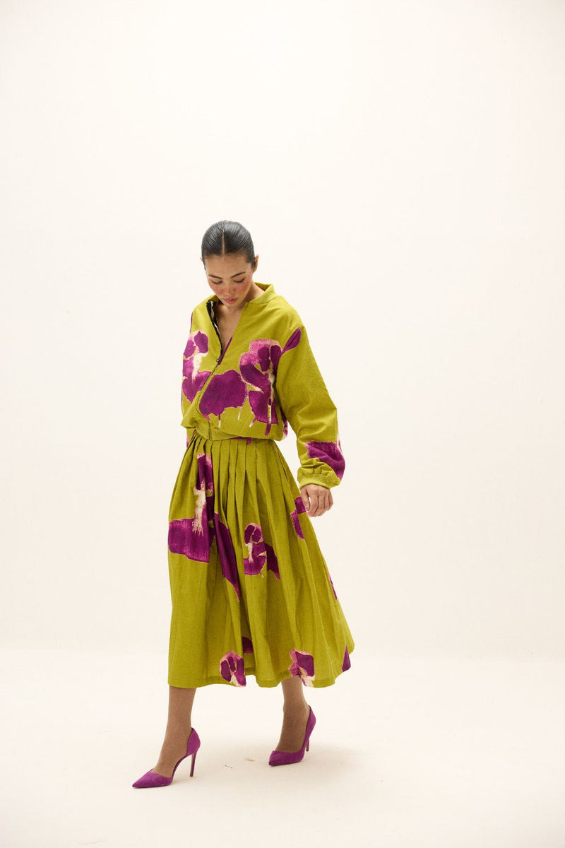 Ladybloom Skirt mul by Khara Kapas in multi for women Worldwide