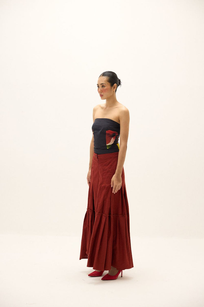 Bayberry Skirt poplin by Khara Kapas for women Worldwide