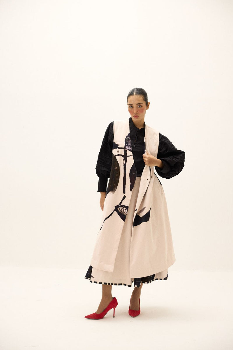 Alum Stone Overlay mul by Khara Kapas in multi for women Worldwide
