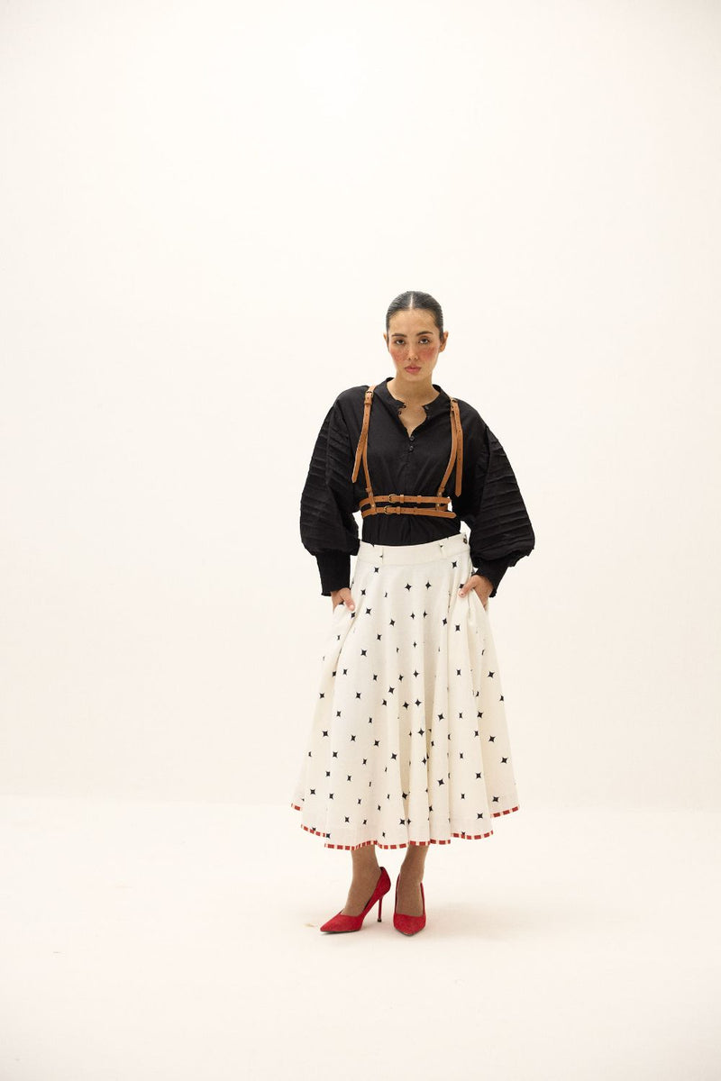 Mistwalk Skirt mul by Khara Kapas in multi for women Worldwide