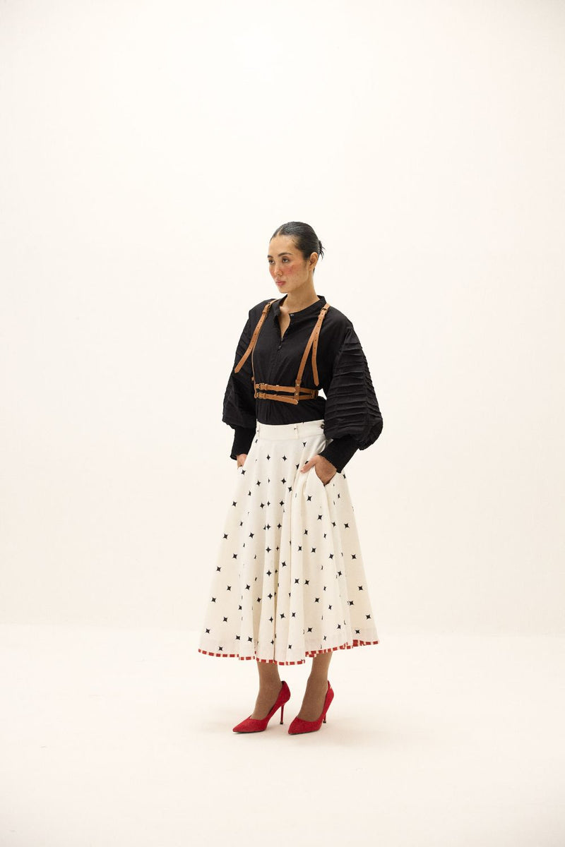 Mistwalk Skirt mul by Khara Kapas in multi for women Worldwide