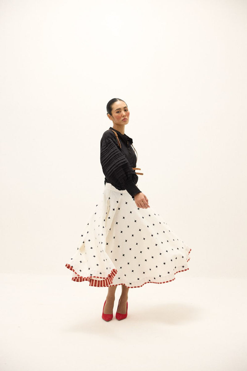 Mistwalk Skirt mul by Khara Kapas in multi for women Worldwide