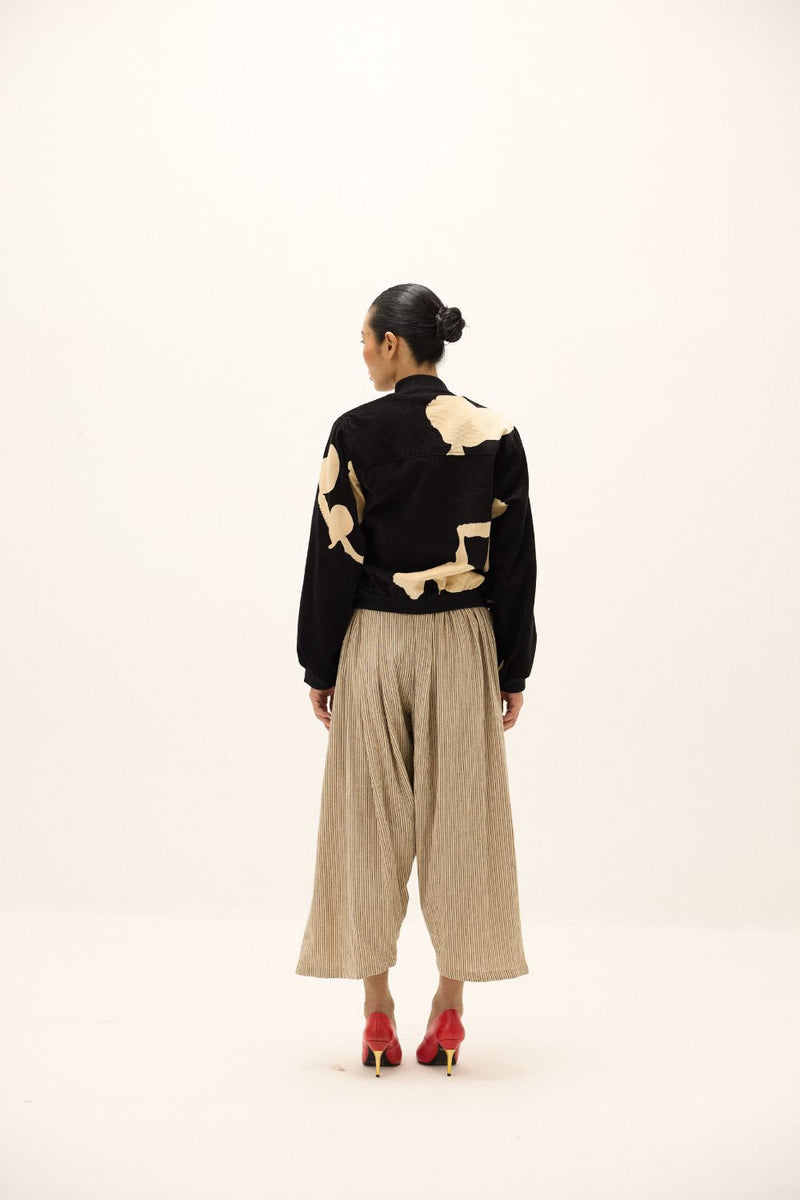 Twine Pants by Khara Kapas in beige for women Worldwide