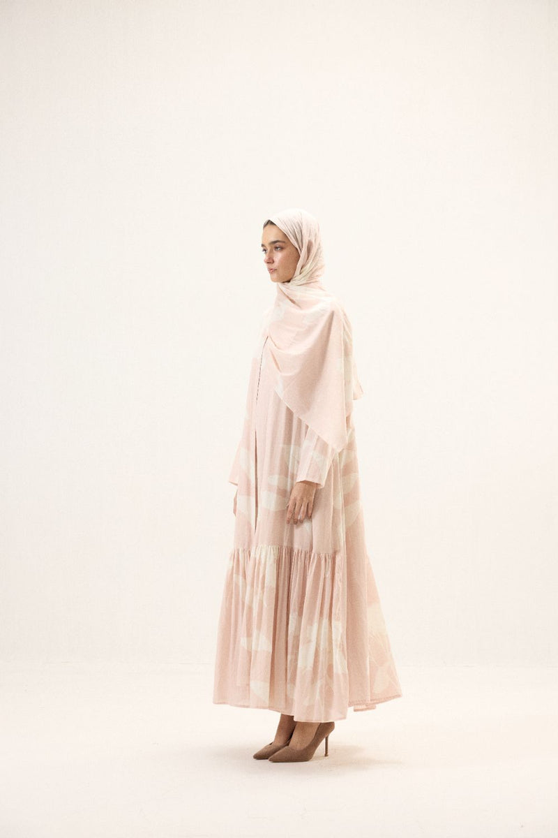 Ophelia set mulmul by Khara Kapas in pink for women Worldwide