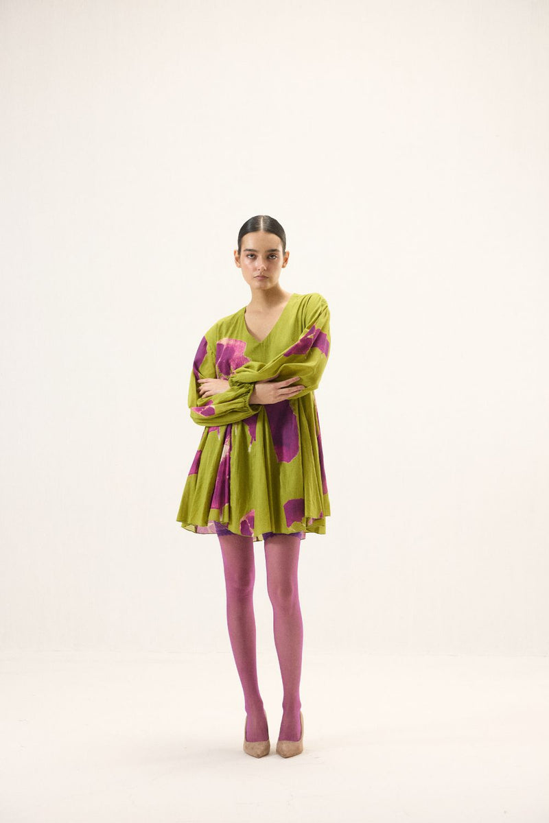 Zest Dress mulmul by Khara Kapas for women Worldwide