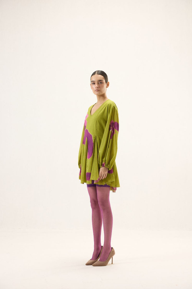 Zest Dress mulmul by Khara Kapas for women Worldwide