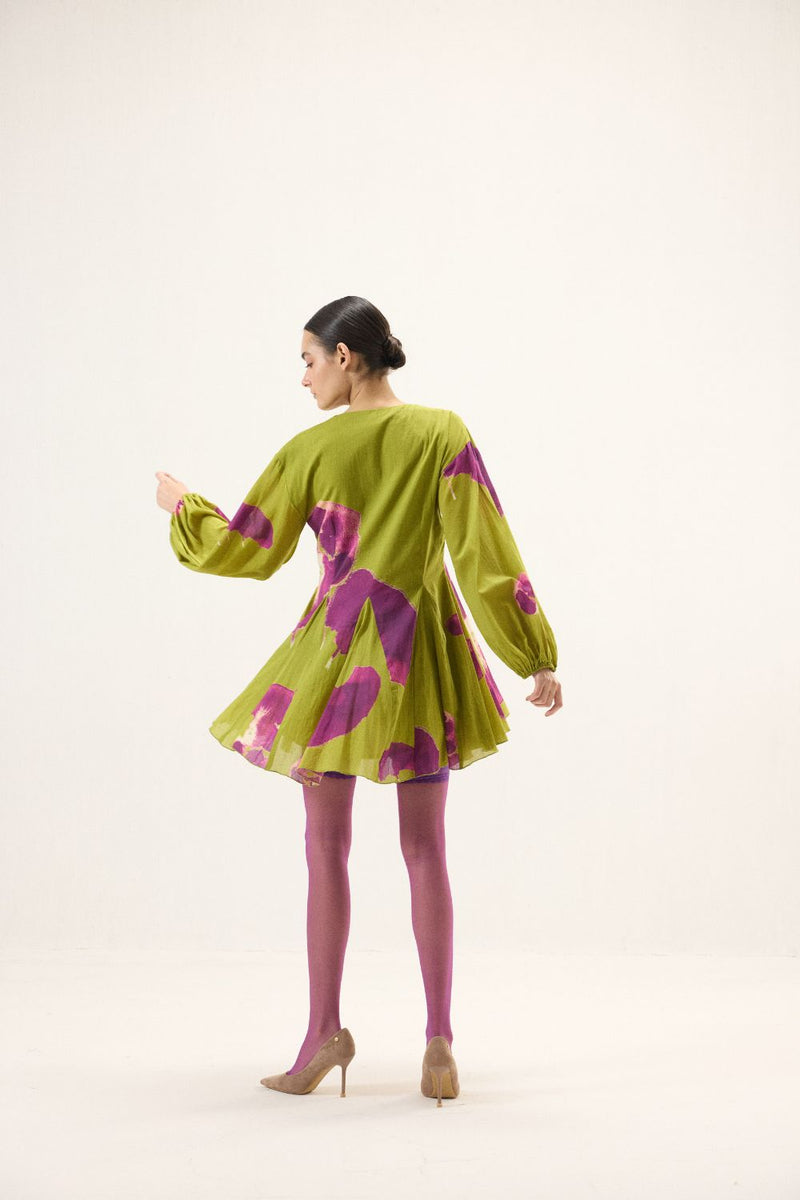 Zest Dress mulmul by Khara Kapas for women Worldwide