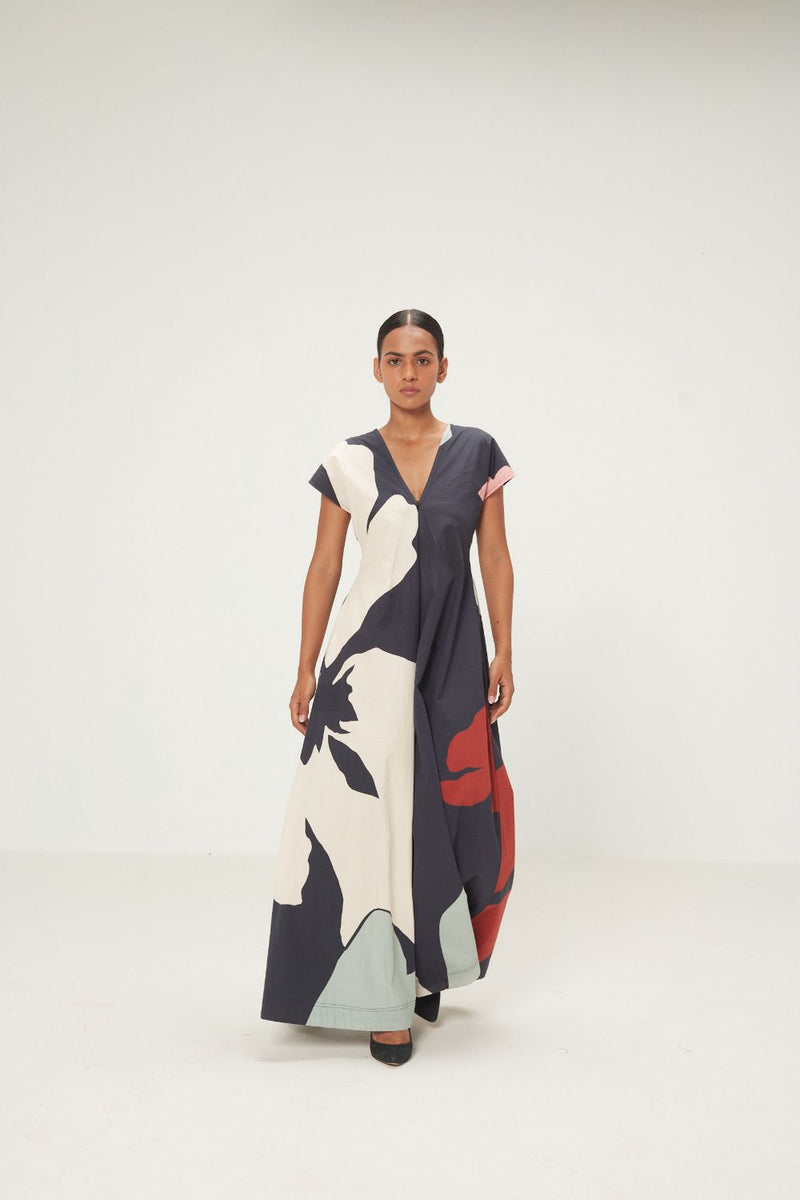 Luni Jumpsuit poplin by Khara Kapas in mulricolor for women Worldwide