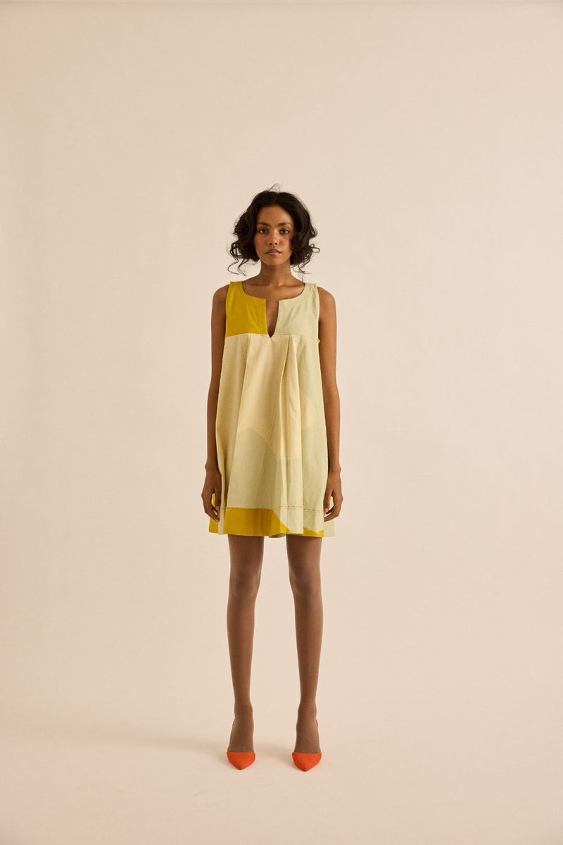 Granola Dress mul by Khara Kapas in multi for women Worldwide