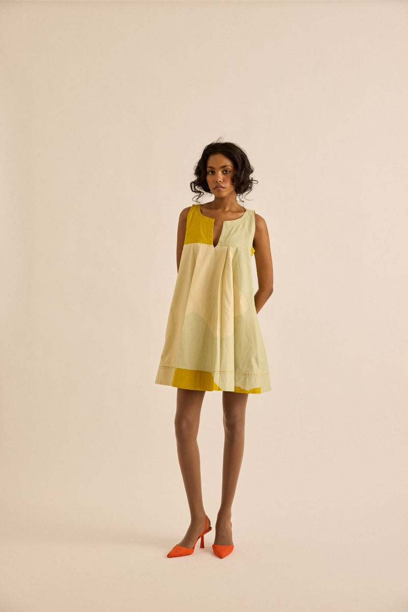 Granola Dress mul by Khara Kapas in multi for women Worldwide