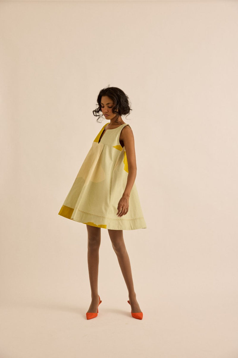 Granola Dress mul by Khara Kapas in multi for women Worldwide