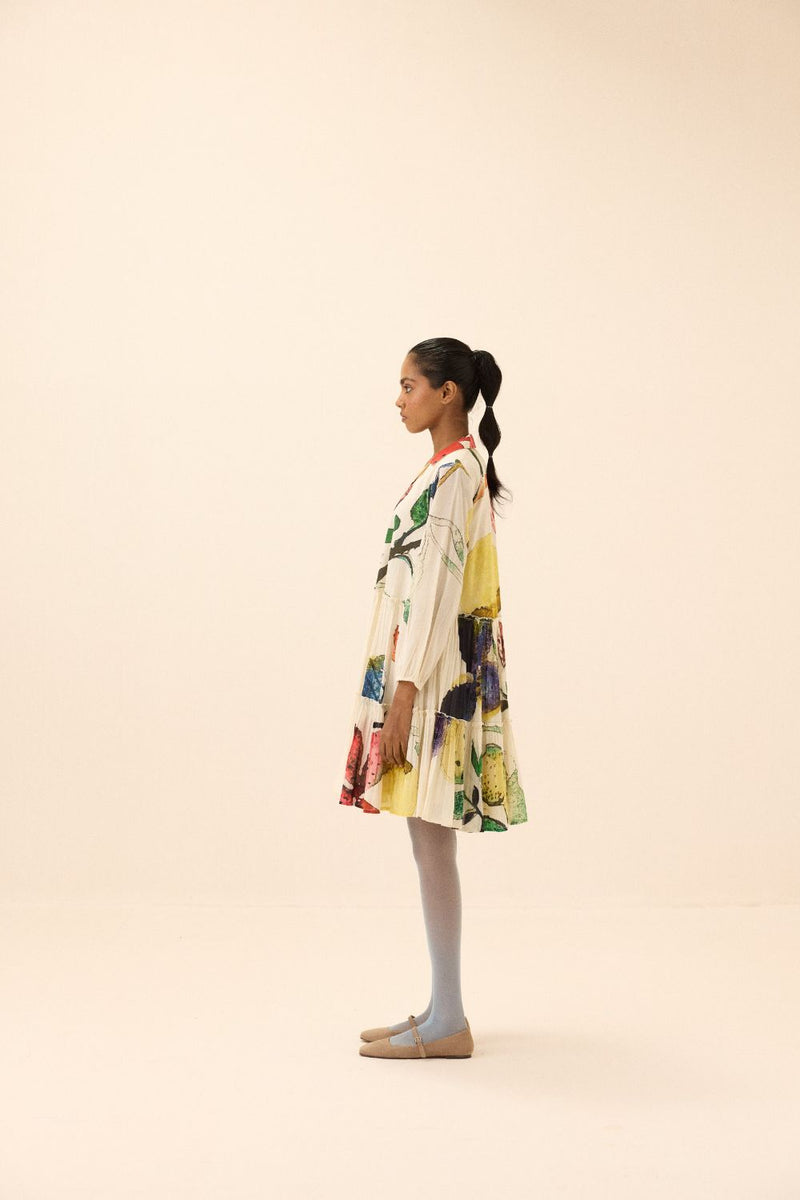 Wall Flower Dress mul by Khara Kapas in multi for women Worldwide