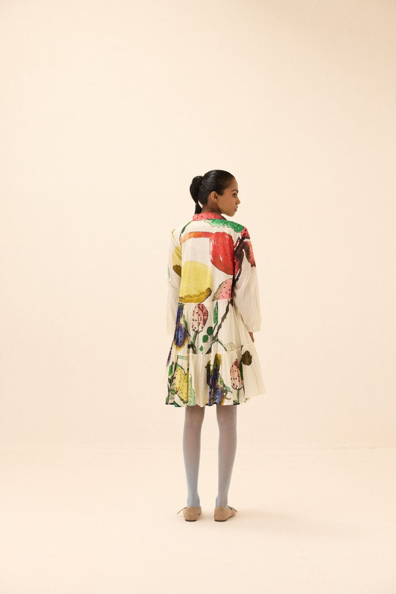 Wall Flower Dress mul by Khara Kapas in multi for women Worldwide