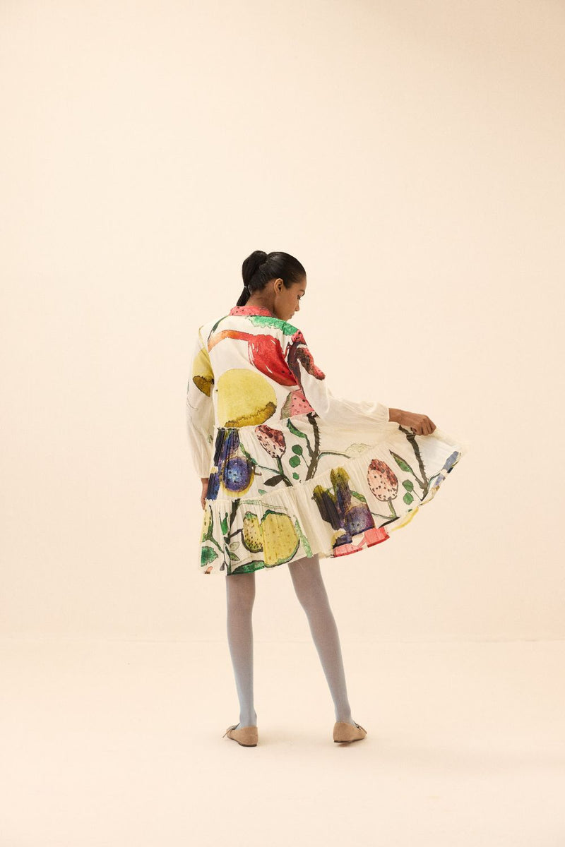 Wall Flower Dress mul by Khara Kapas in multi for women Worldwide