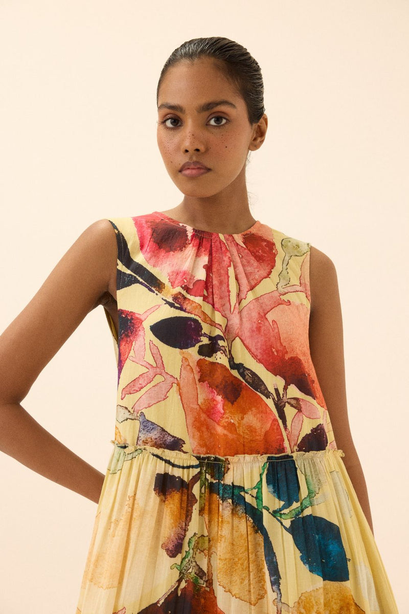 Sunstone dress mul by Khara Kapas in multi for women Worldwide