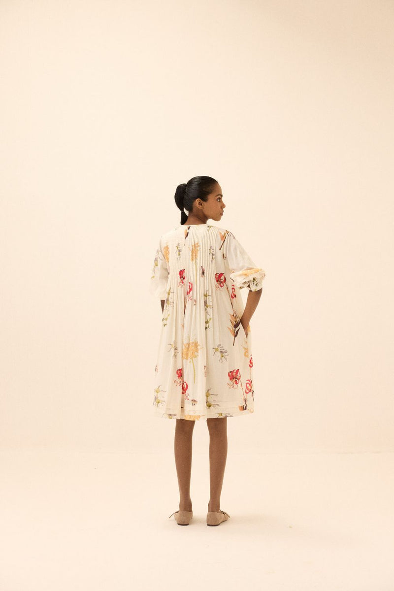 Fleurette Dress mul by Khara Kapas in multi for women Worldwide